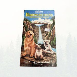 Homeward Bound VHS Tape Sealed 1990s Disney